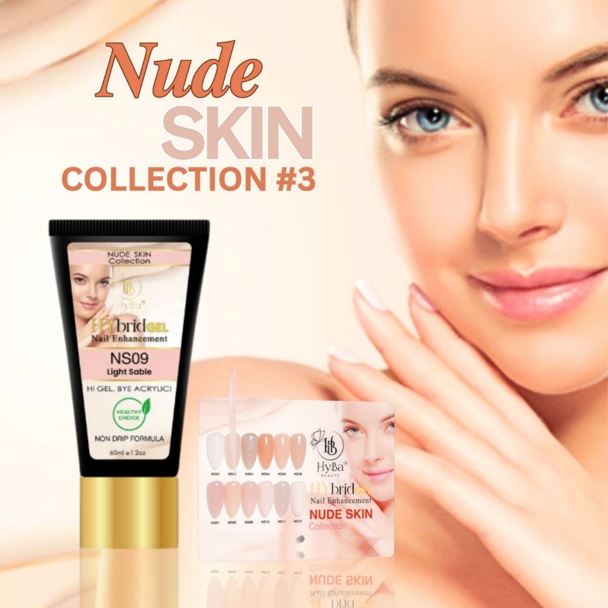 HyGEL® - Nude Skin Collection #3 - HyBa® BEAUTY