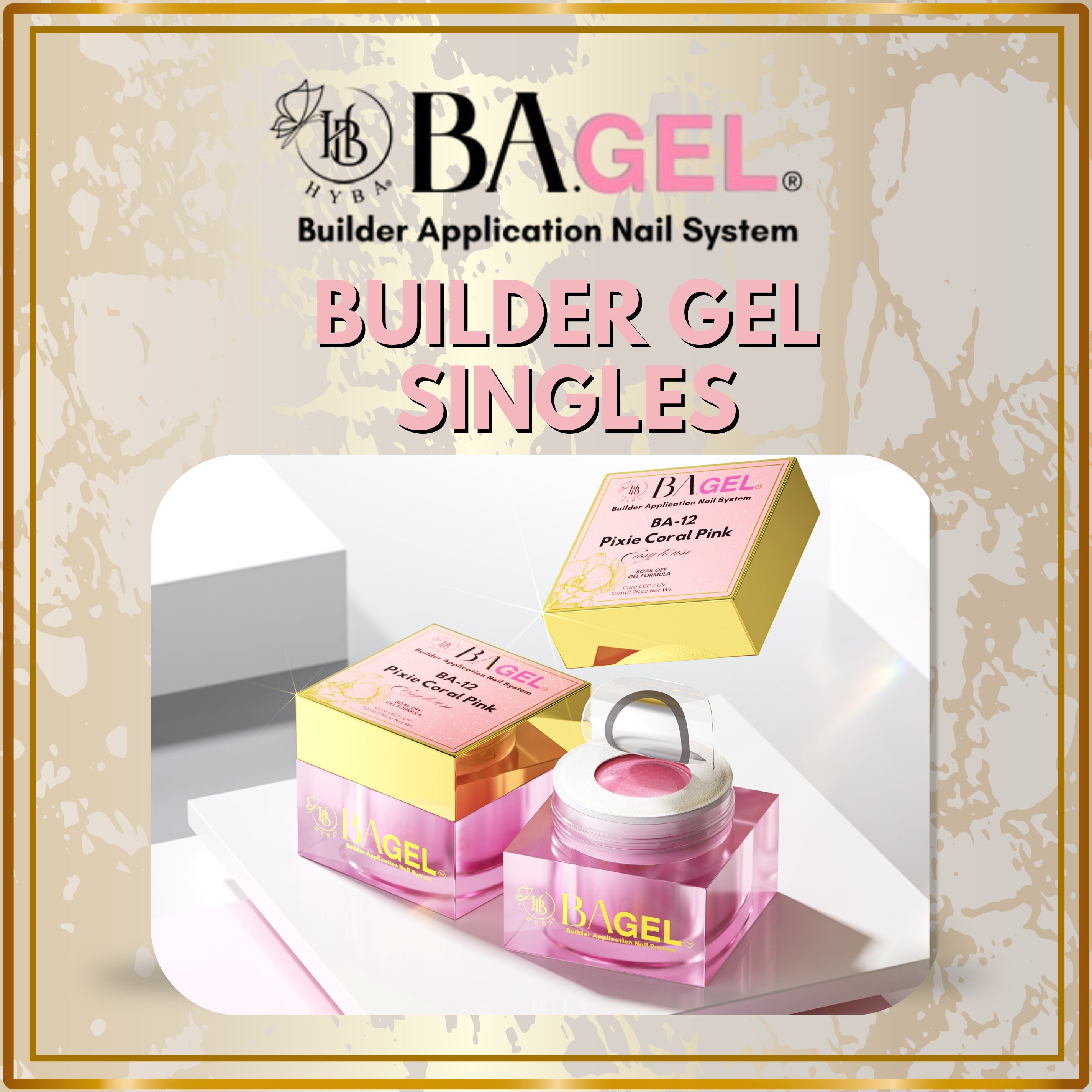BA.GEL SINGLES - Paris French Collection - HYBA BEAUTY