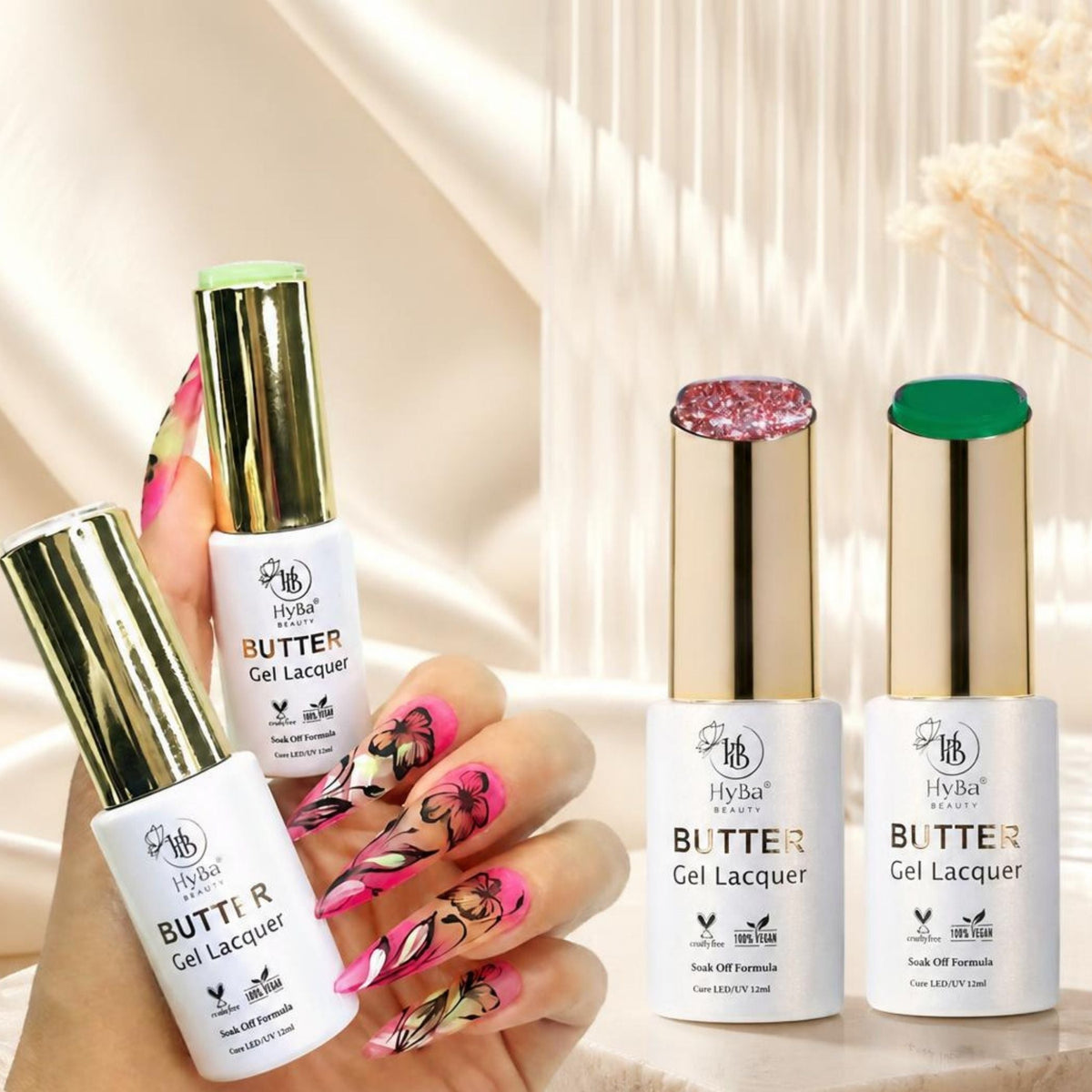 BUTTER GELS POLISH COLLECTION - HYBA BEAUTY