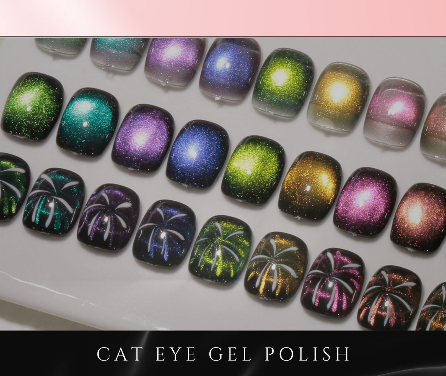 CAT EYE GELS - HYBA BEAUTY