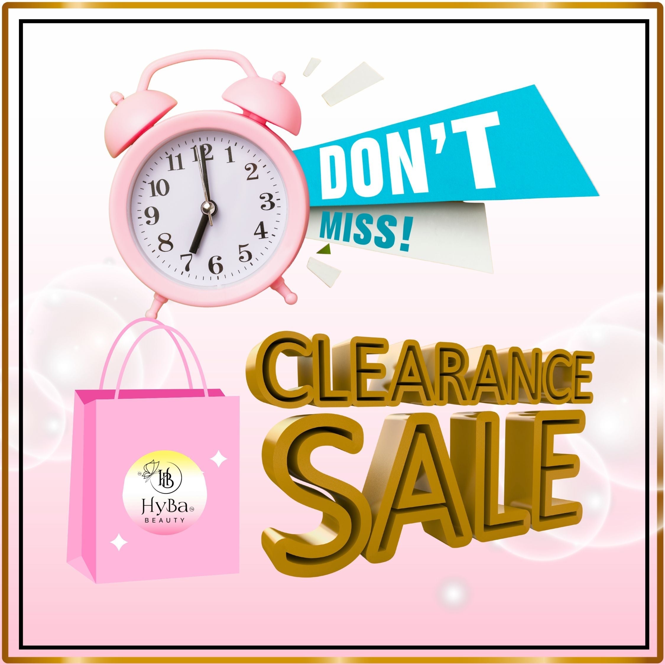 CLEARANCE - HYBA BEAUTY
