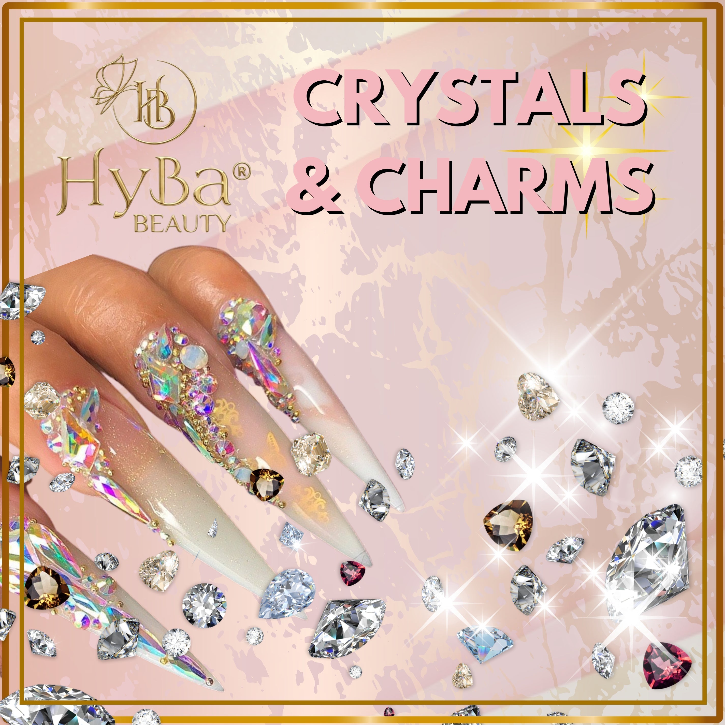 CRYSTALS & CHARMS - HYBA BEAUTY