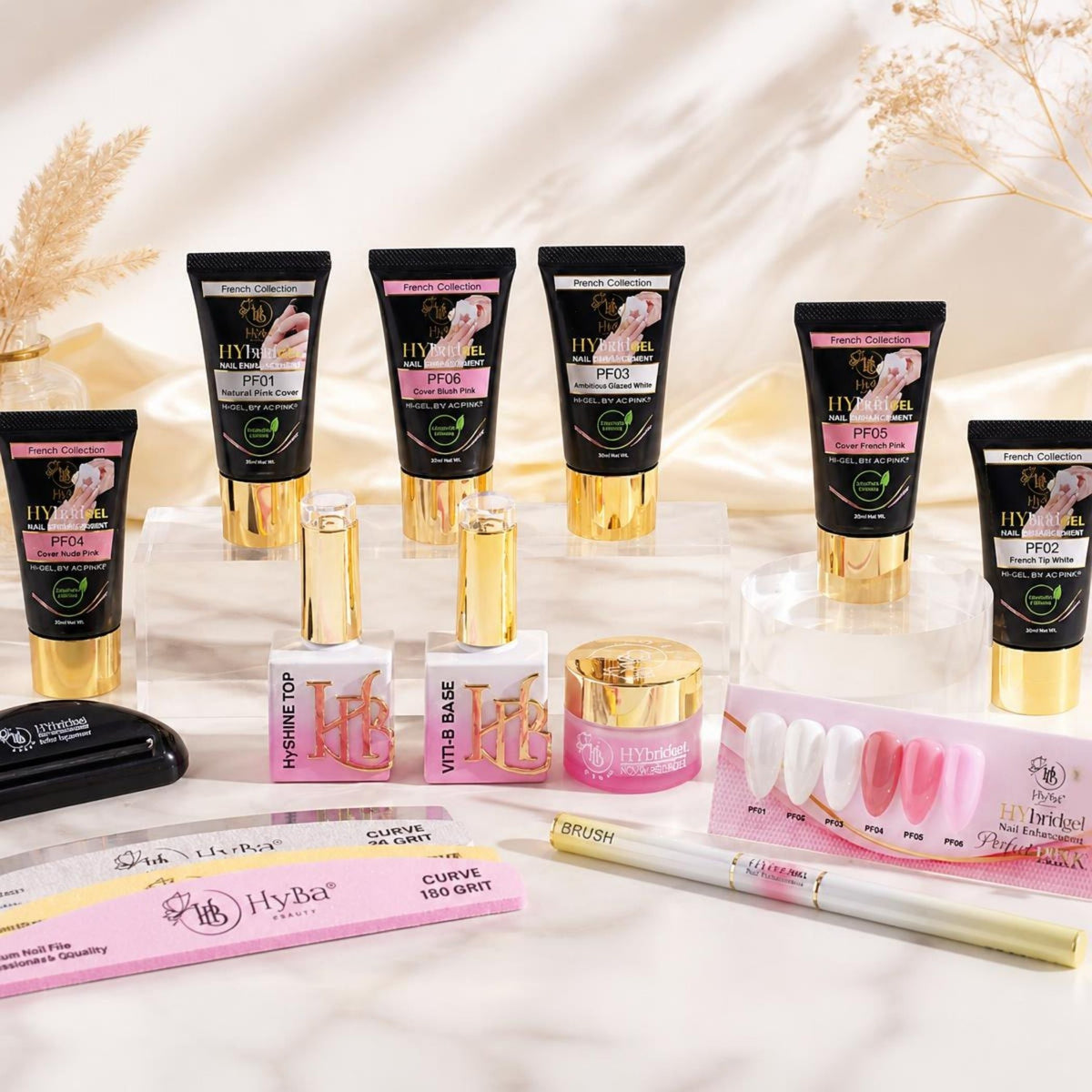 HyGEL® ACCESSORIES & SINGLE COLORS - HYBA BEAUTY