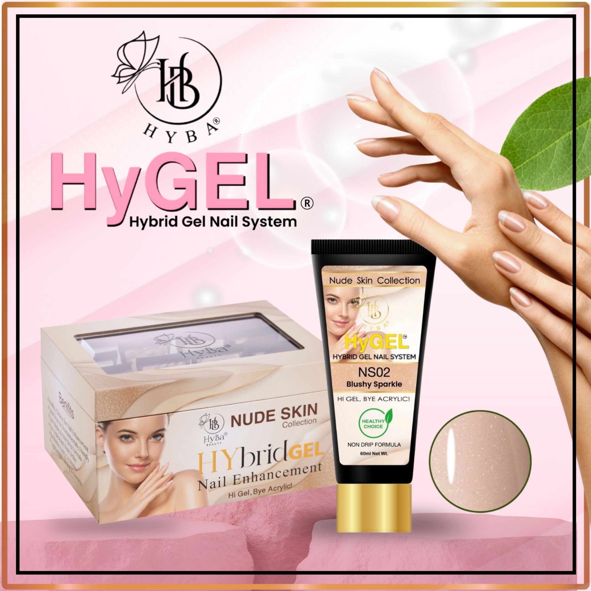 HyGEL® ACCESSORIES & SINGLE COLORS - HYBA BEAUTY