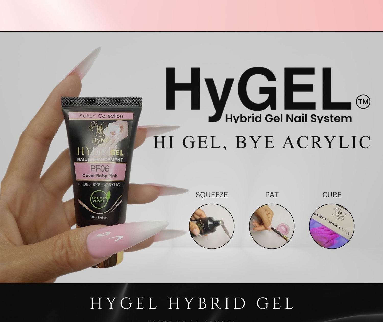 HyGEL®- HYBRID GEL - HYBA BEAUTY