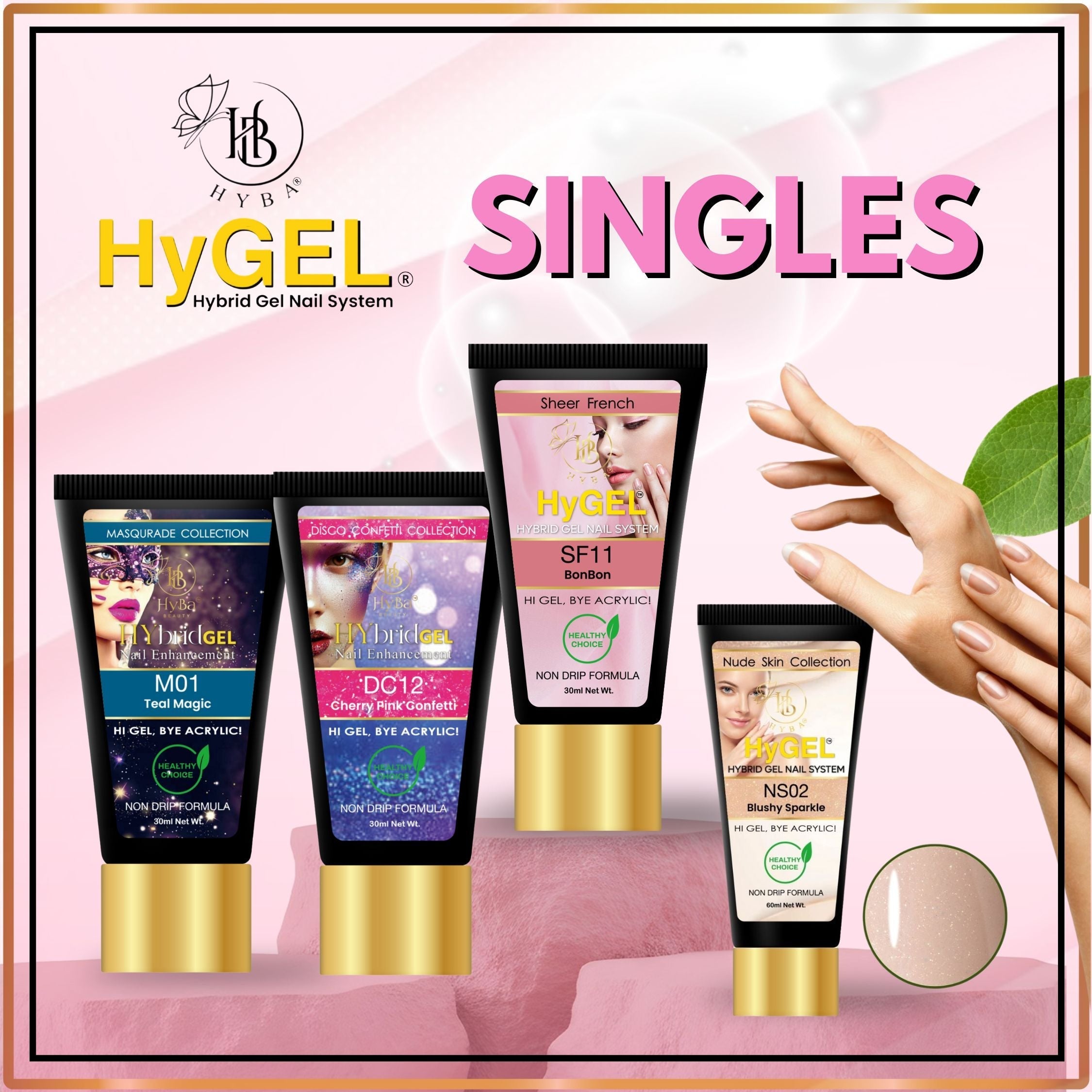 HyGEL® Singles - HYBA BEAUTY