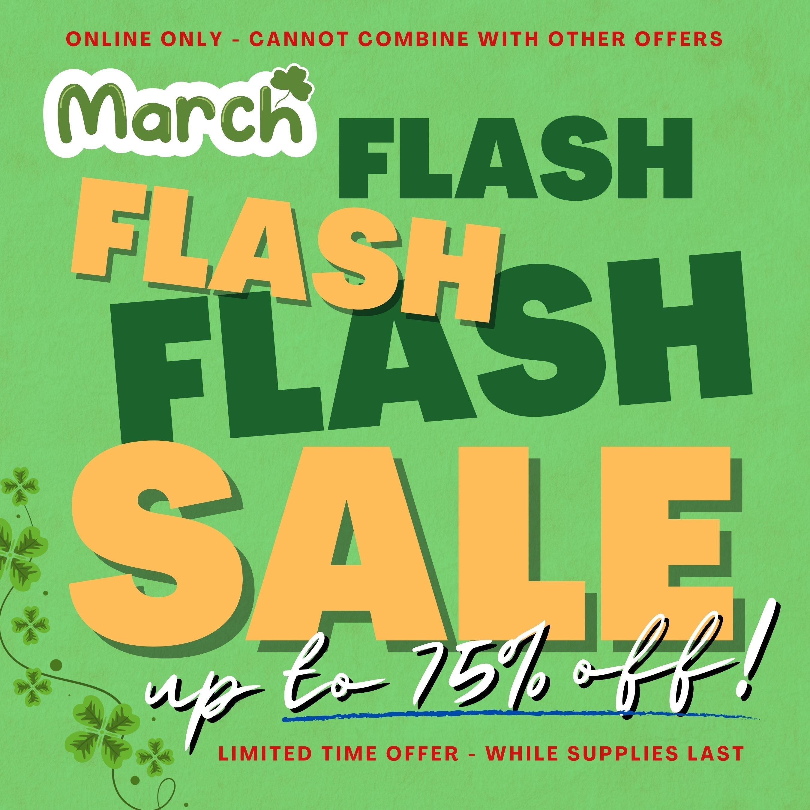 MARCH FLASH DEALS - ONLINE ONLY ( Limited Time Promotions) - HYBA BEAUTY