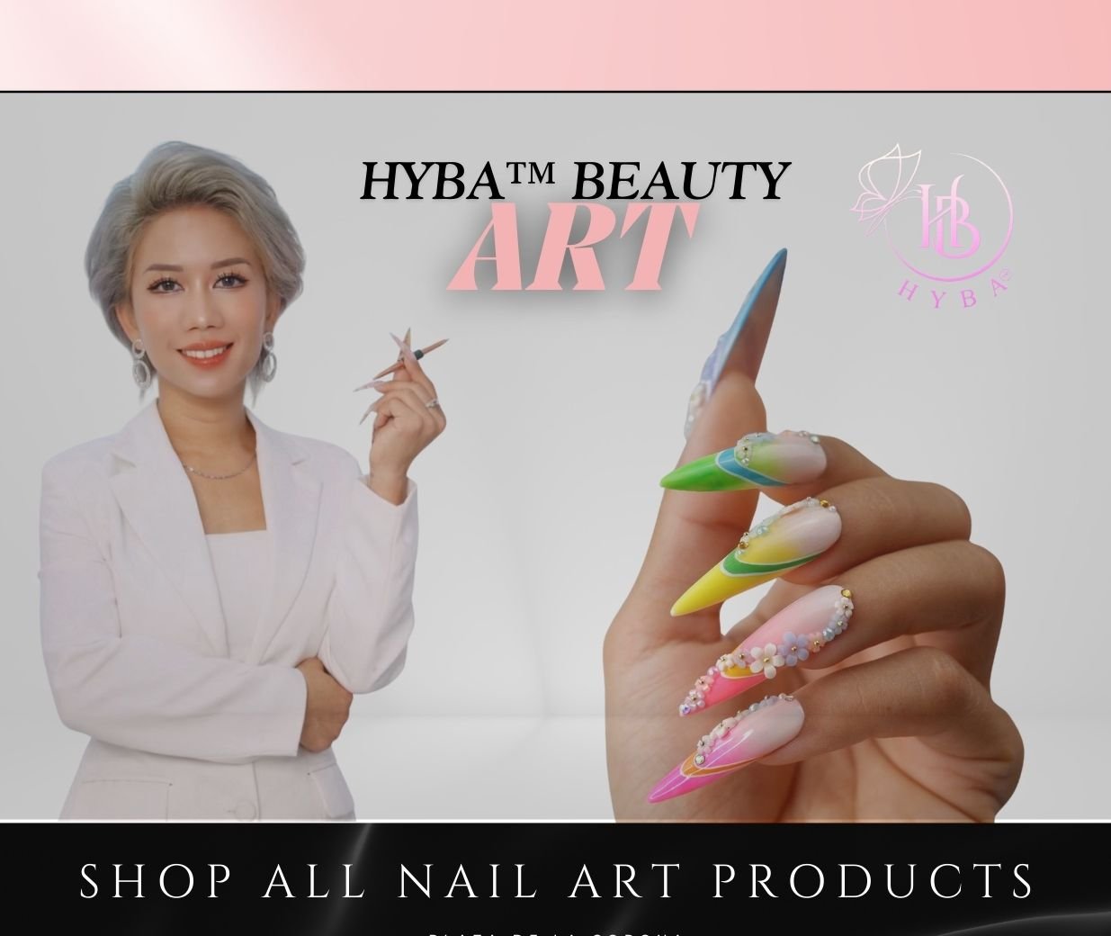 SHOP ALL NAIL ART PRODUCTS - HYBA BEAUTY