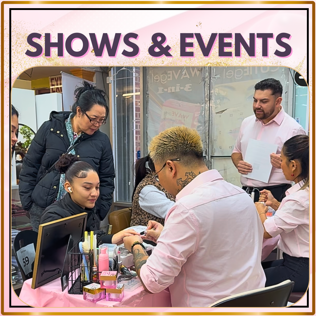SHOWS & EVENT SCHEDULES - HYBA BEAUTY