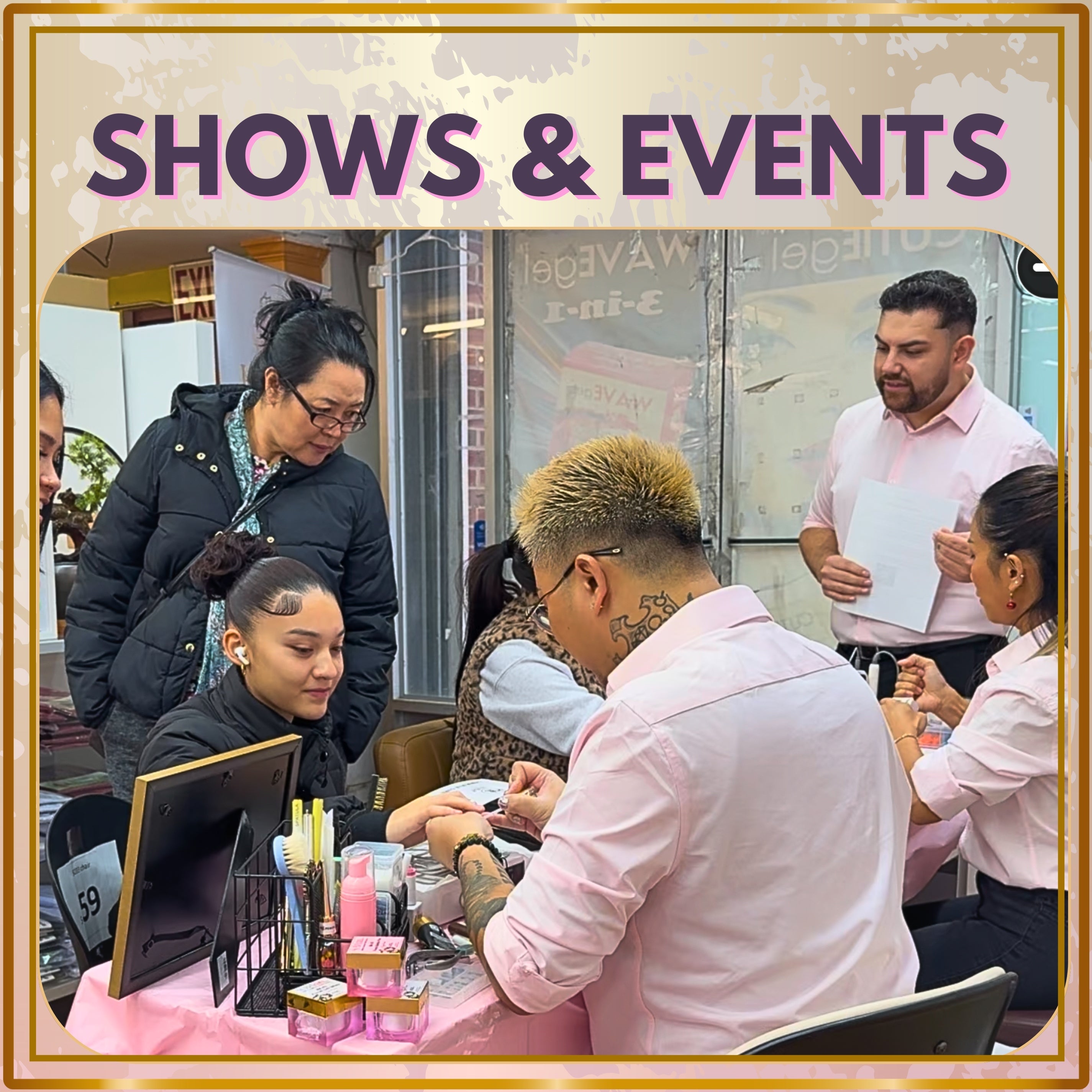 SHOWS & EVENT SCHEDULES - HYBA BEAUTY