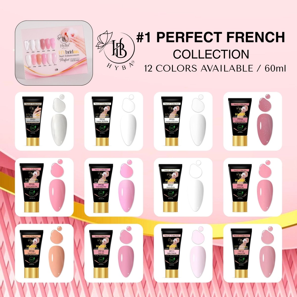 1 PERFECT FRENCH COLLECTION - SINGLE 60ml Listing - HYBA BEAUTY