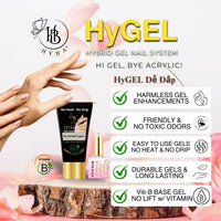 1 PERFECT FRENCH Starter Kit - HyGEL™ Hybrid Gel Nail System - HYBA BEAUTY
