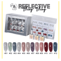 1 SLEEPING BEAUTY DIAMOND Collection - 12 colors - HYBA BEAUTY