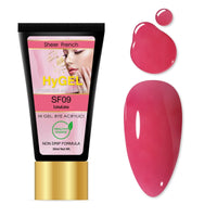 #10 SHEER FRENCH Collection - Hybrid HyGEL™ Nail System - HYBA BEAUTY