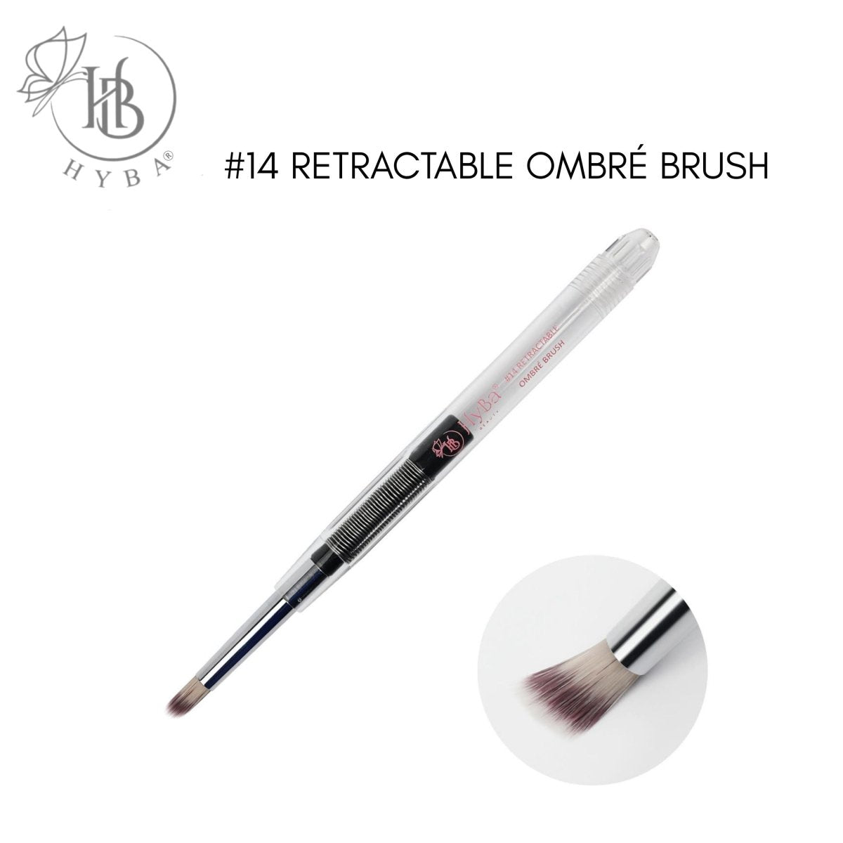 14A RETRACTABLE OMBRE BRUSH - HYBA BEAUTY