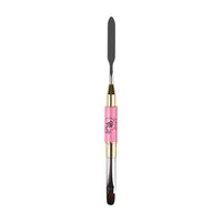 15 - A HYBRID Gel Dual Brush + Spatula - HYBA BEAUTY