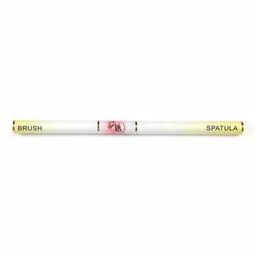 15 HYBRID Gel Dual Brush + Spatula - HYBA BEAUTY