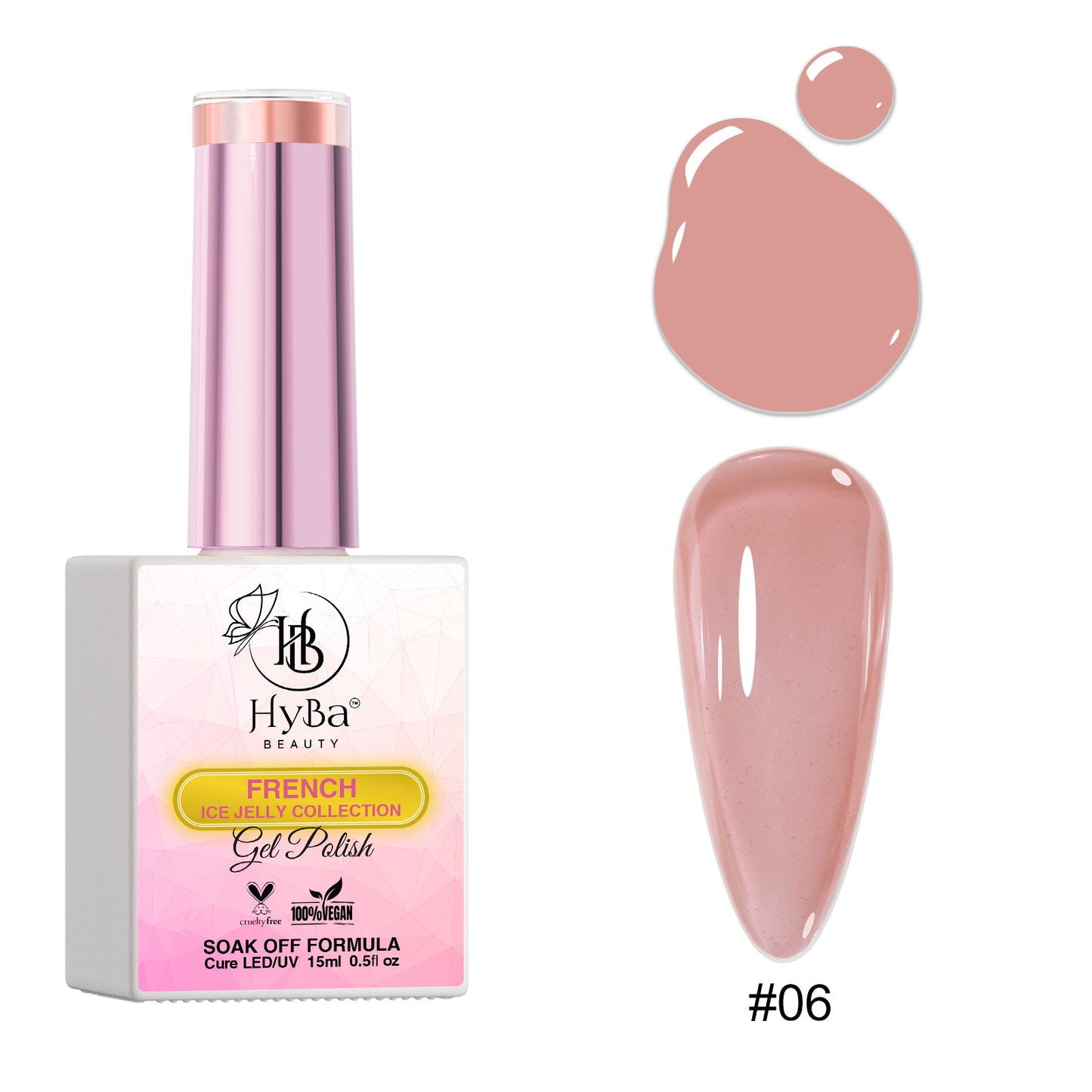 ICE JELLY FRENCH Collection - PINK Shades