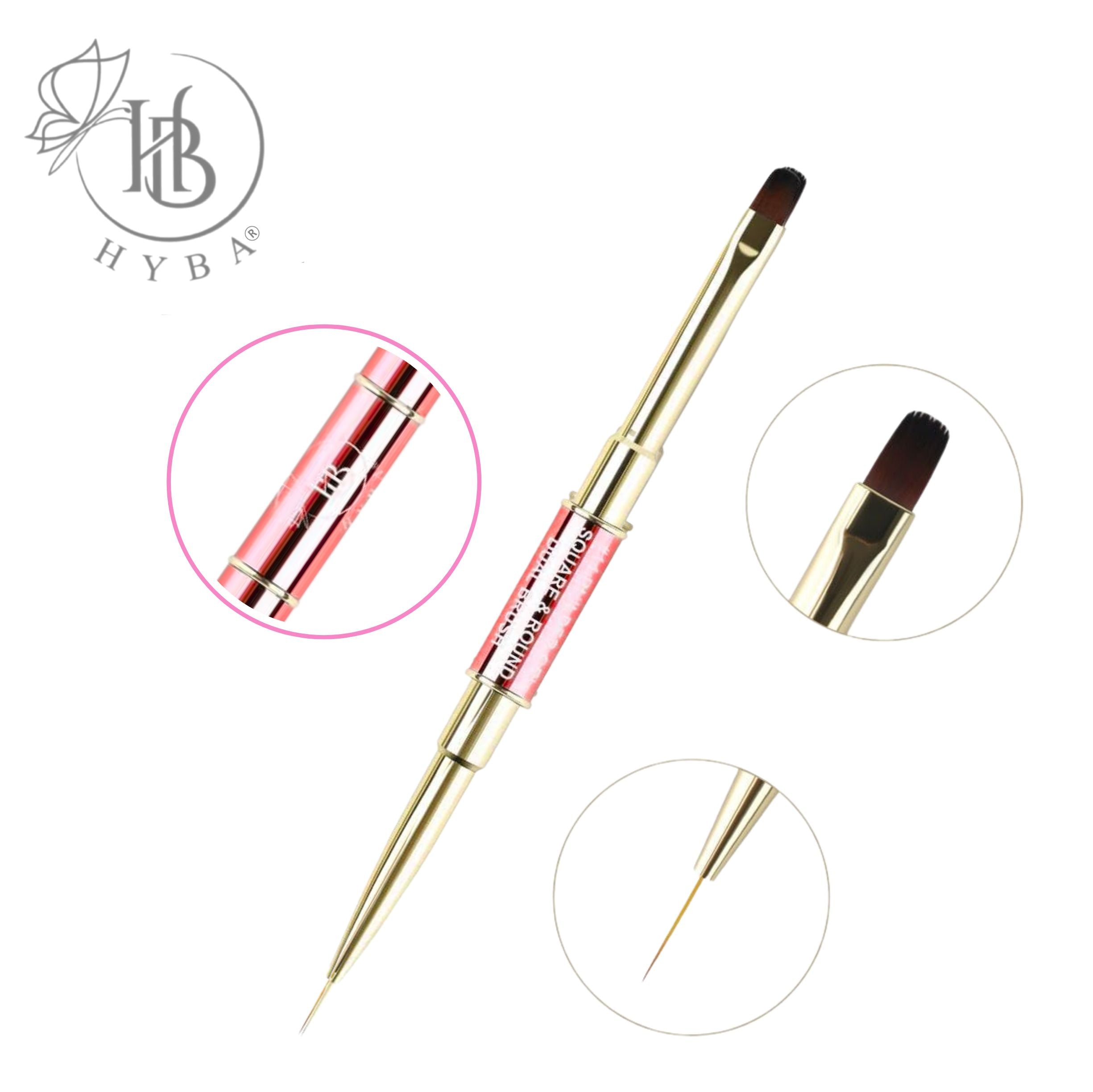#14 BUILDER GEL - Dual Brushes (ROSE GOLD)