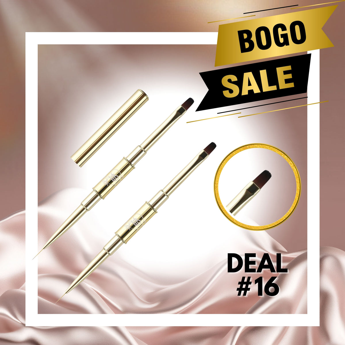 #16 BOGO Deal - 2 x #16 Builder Gel Brush