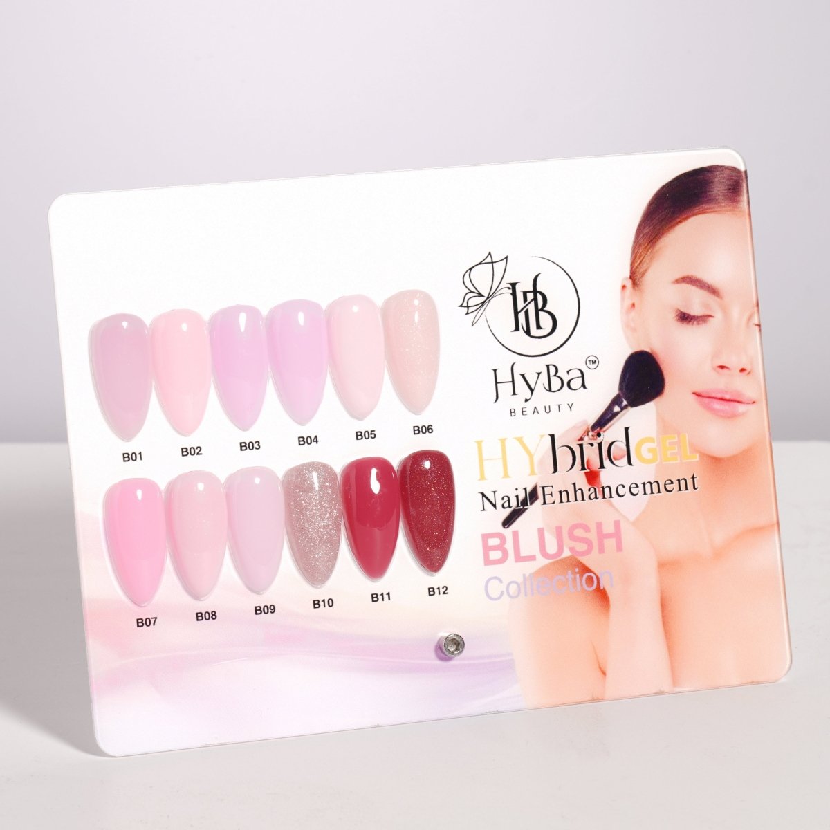 2 BLUSH Collection - Hybrid HyGEL™ Nail System - HYBA BEAUTY
