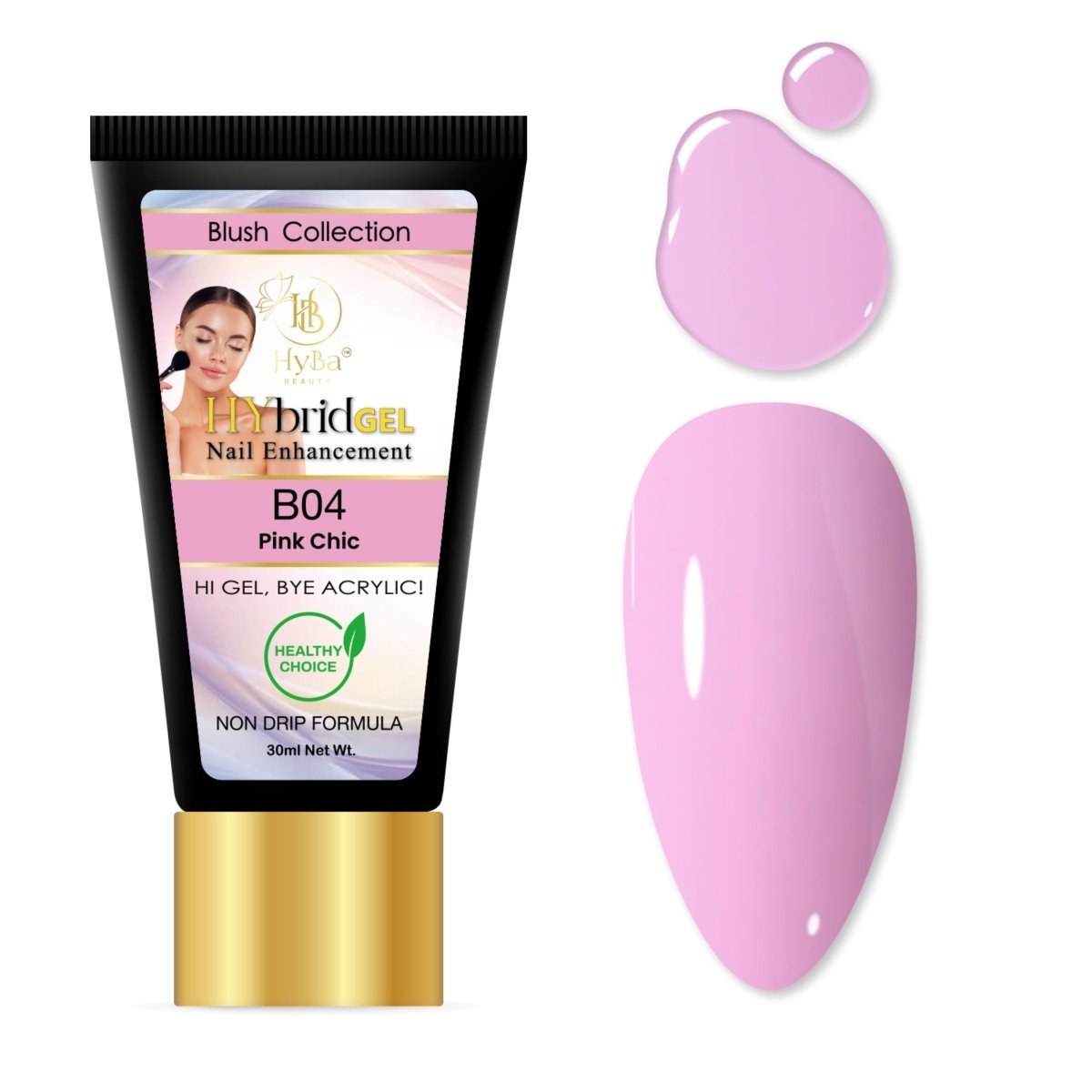 2 BLUSH Collection - Hybrid HyGEL™ Nail System - HYBA BEAUTY