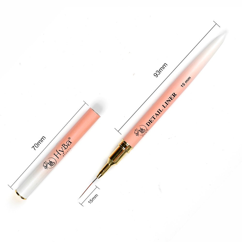 2 DETAILED LINER Brush / 15mm - HYBA BEAUTY