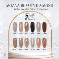 2 MOANA DIAMOND Collection - 12 colors - HYBA BEAUTY