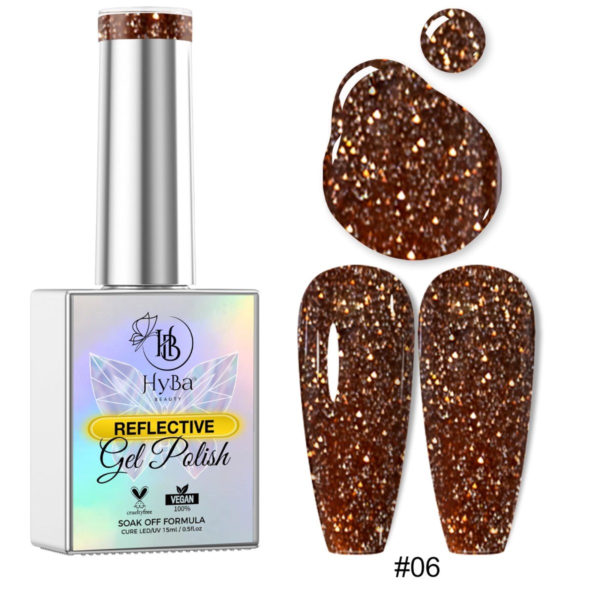 2 MOANA DIAMOND Collection - 12 colors - HYBA BEAUTY