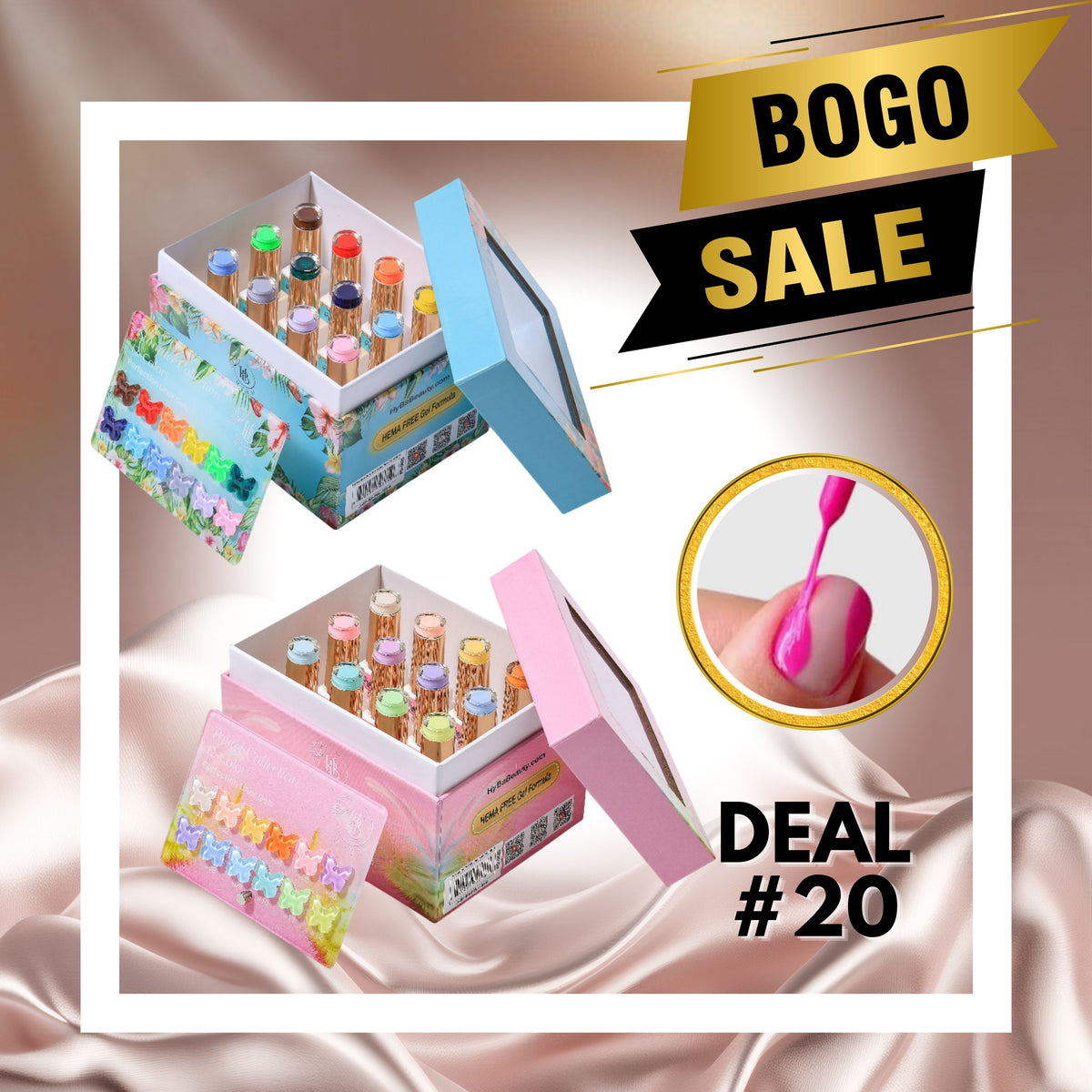 #20 BOGO Deal - 1 SUMMER LINER + 1 PASTEL LINER BOX SET