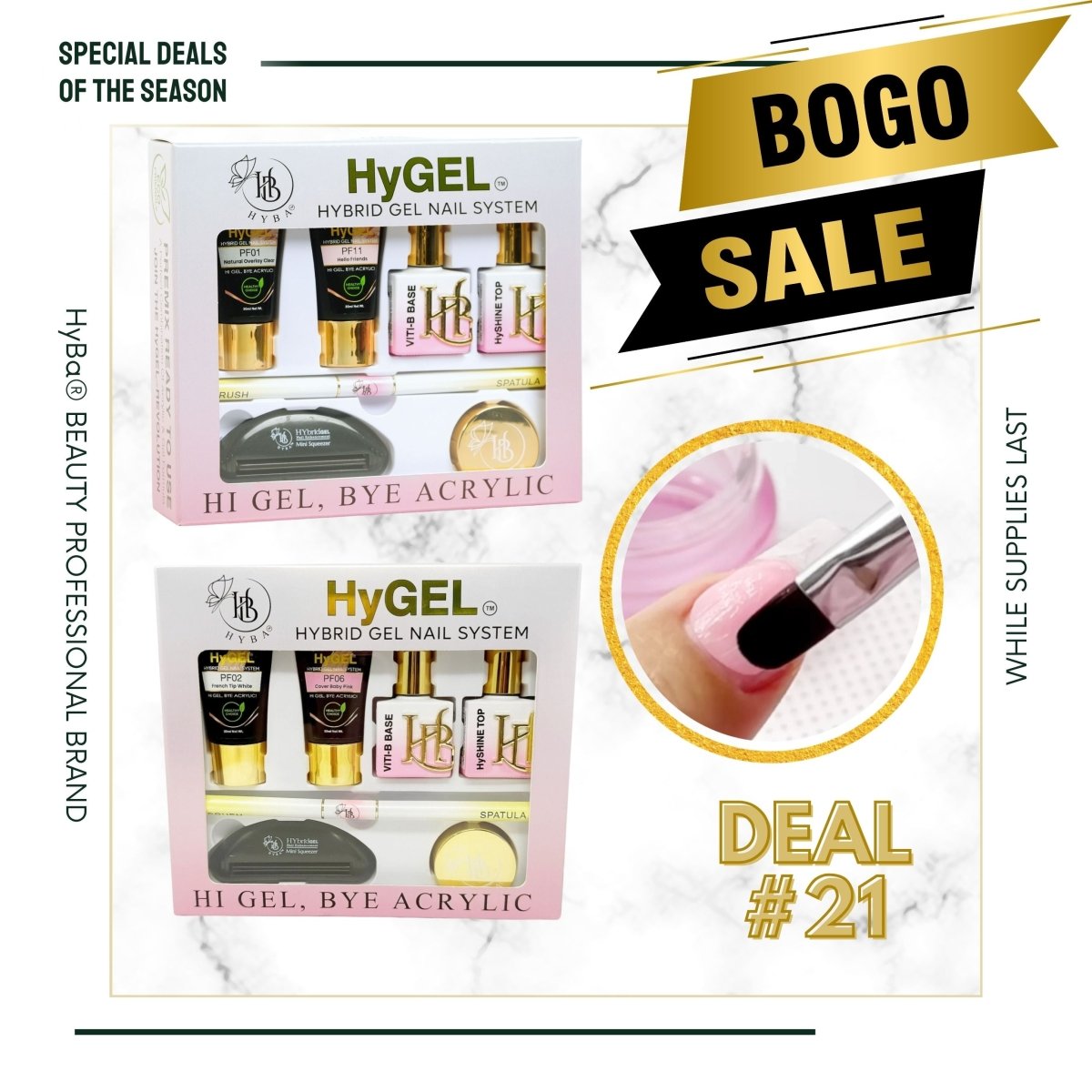 #21 BOGO Deal - 1 Ready Kit #1 + 1 Ready Kit #2 - HyBa® BEAUTY