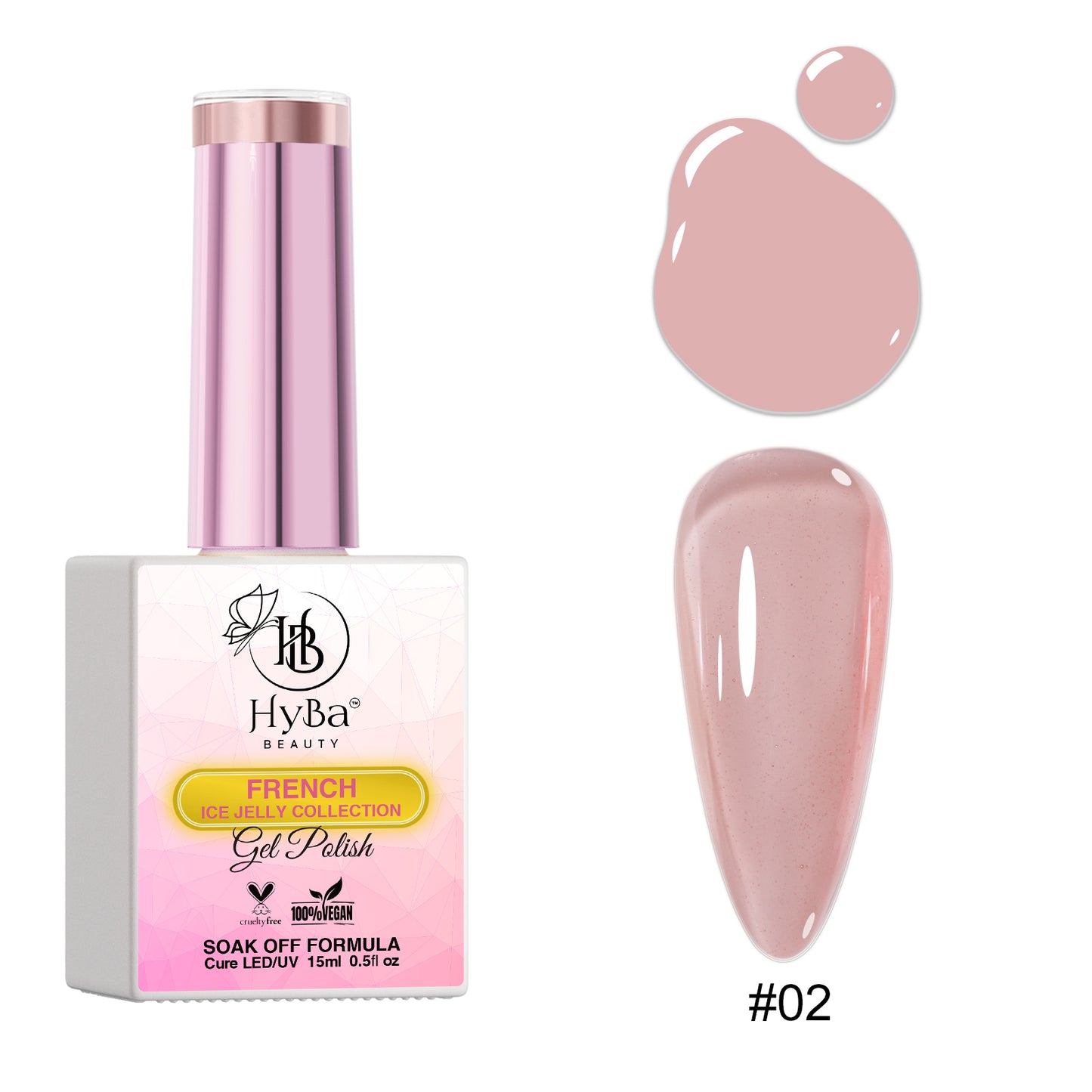 ICE JELLY FRENCH Collection - PINK Shades