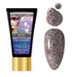 5 DISCO CONFETTI Collection - Hybrid HyGEL™ Nail System - HYBA BEAUTY