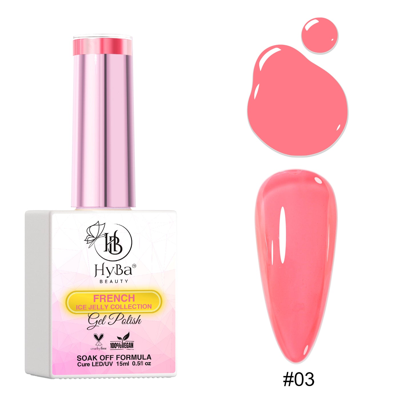 ICE JELLY FRENCH Collection - PINK Shades