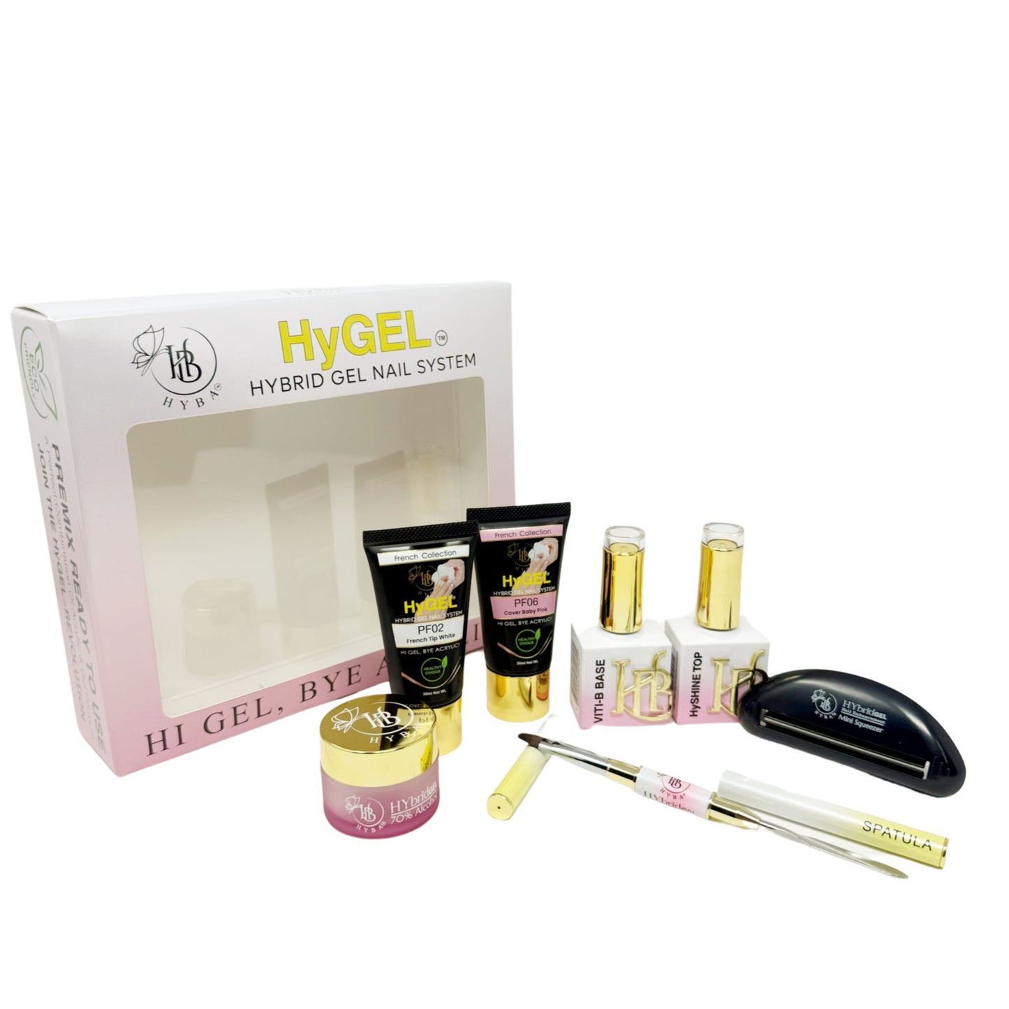 HYGEL HYBRID GEL NAIL SYSTEM - READY Kit #1