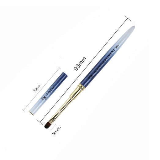 6 ROUND PIGMENT Brush / 6.0 - HYBA BEAUTY