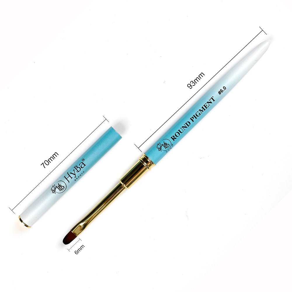 6 ROUND PIGMENT BRUSH / 6.0 - HYBA BEAUTY
