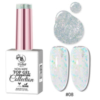 6 TOP GEL SIGNATURE Collection - 12 Colors - HYBA BEAUTY