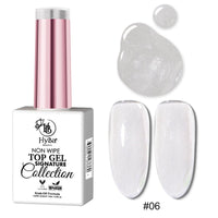 6 TOP GEL SIGNATURE Collection - 12 Colors - HYBA BEAUTY
