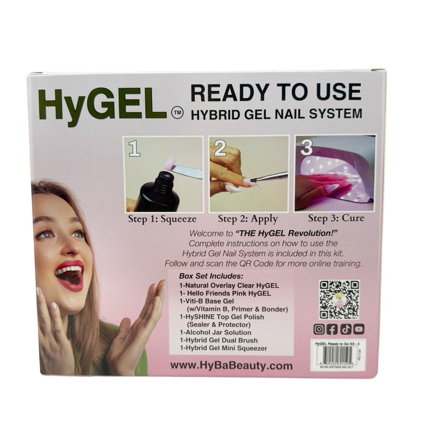 HYGEL HYBRID GEL NAIL SYSTEM - READY Kit #1