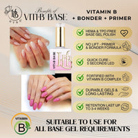 7 BUTTERFLY PRINCESS Box Set - HyGEL® Hybrid Gel Nail System - HYBA BEAUTY