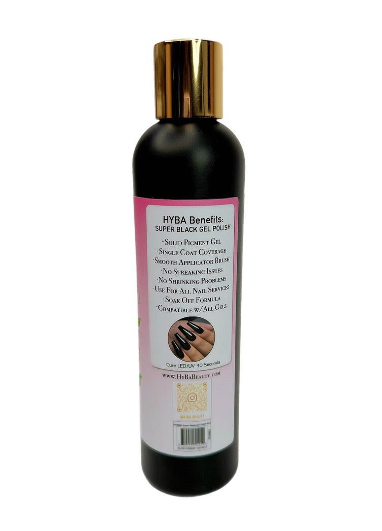 HYBRID SUPER BLACK Gel Polish - REFILL KIT - HYBA BEAUTY
