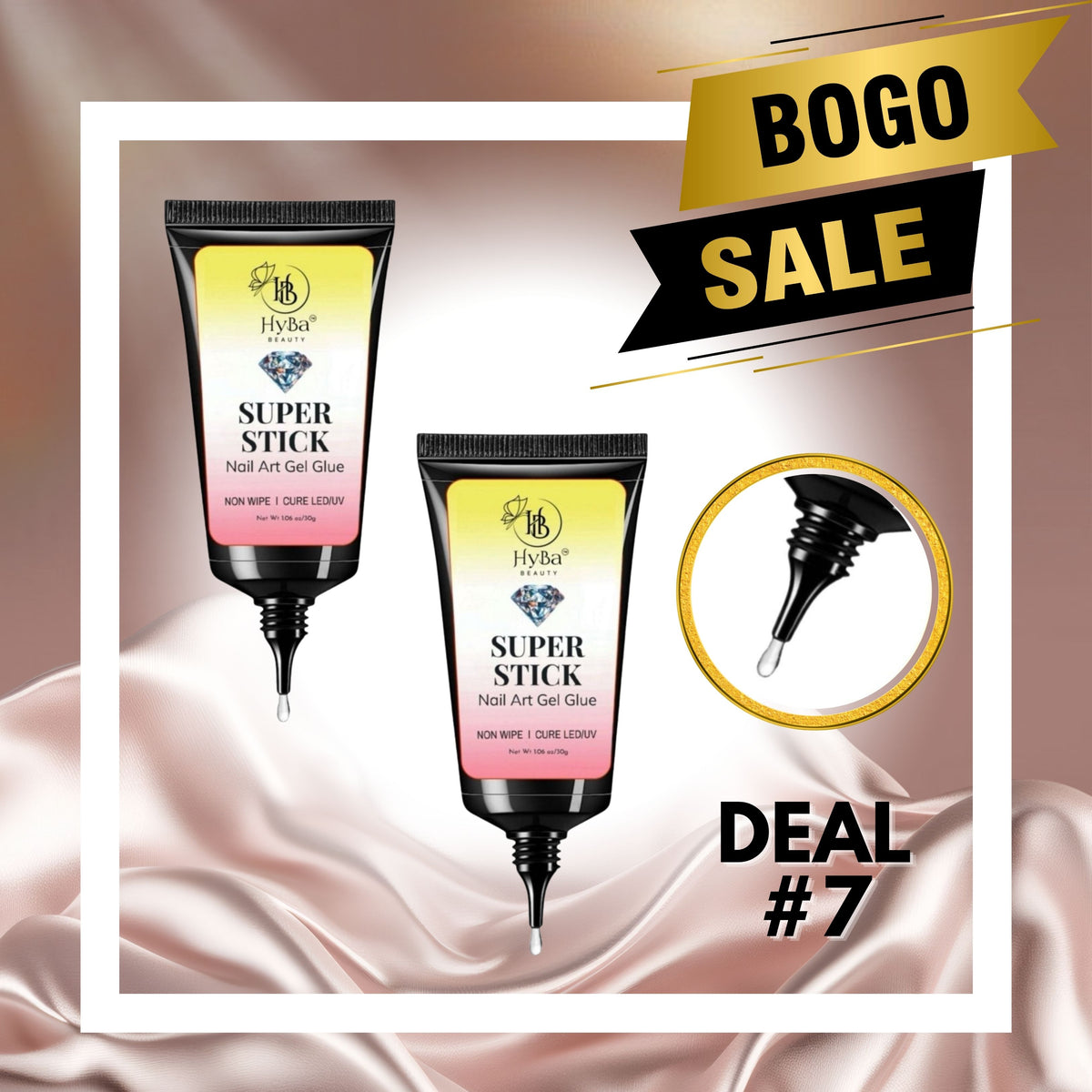 #7 BOGO Deal - 2 x SUPER STICK Glue Gel (30ml each)