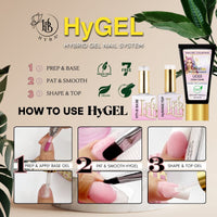 8 UNICORN Box Set - HyGEL® Hybrid Gel Nail System - HYBA BEAUTY
