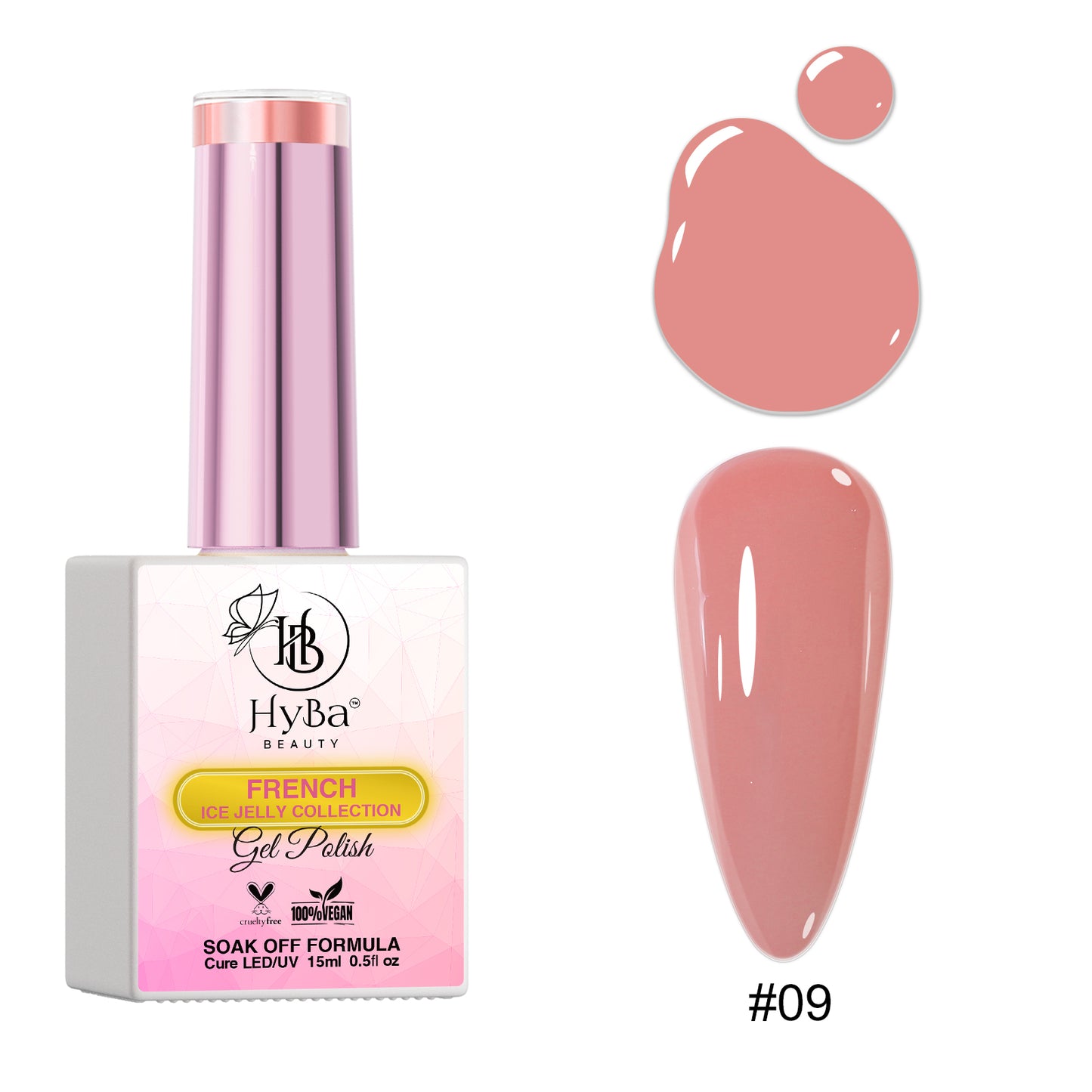 ICE JELLY FRENCH Collection - PINK Shades