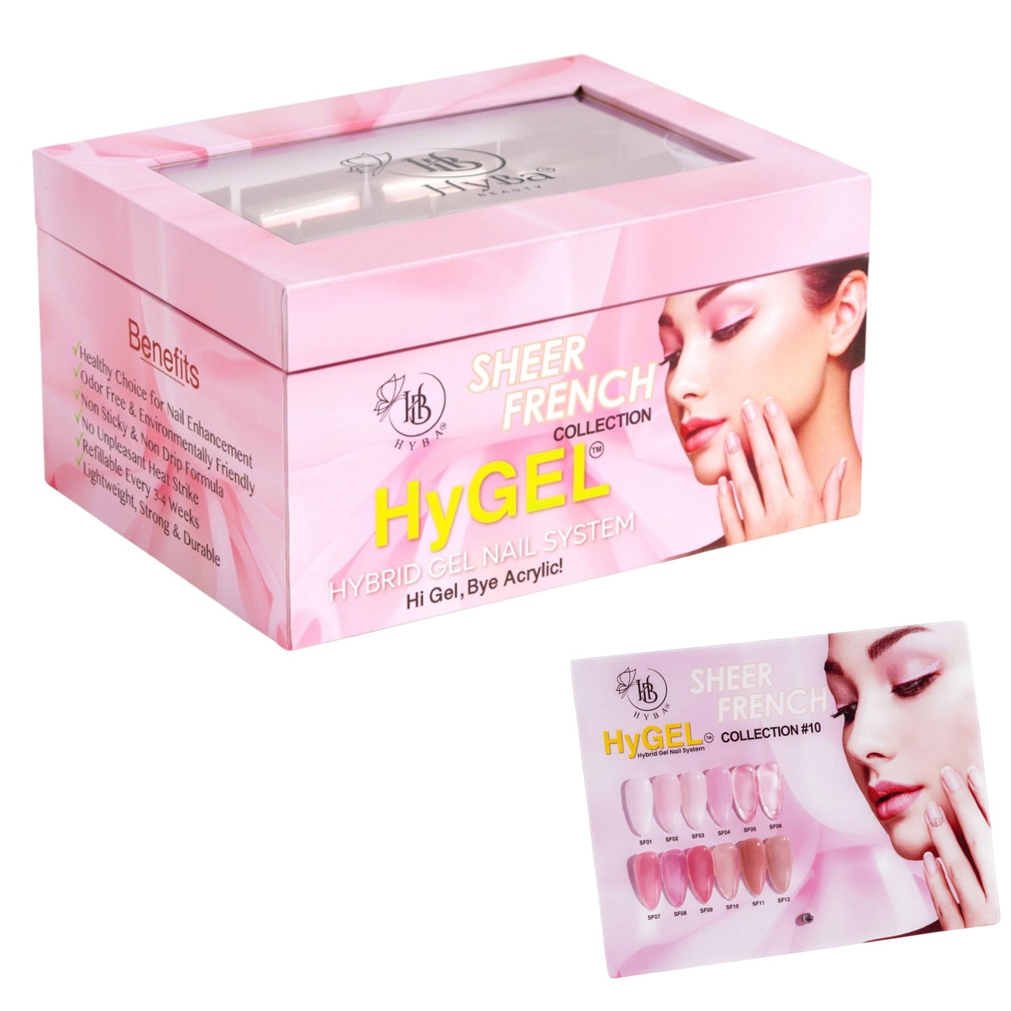 HYBRID GEL BUNDLE- HyGEL Entire Master Full Collections 108 Colors