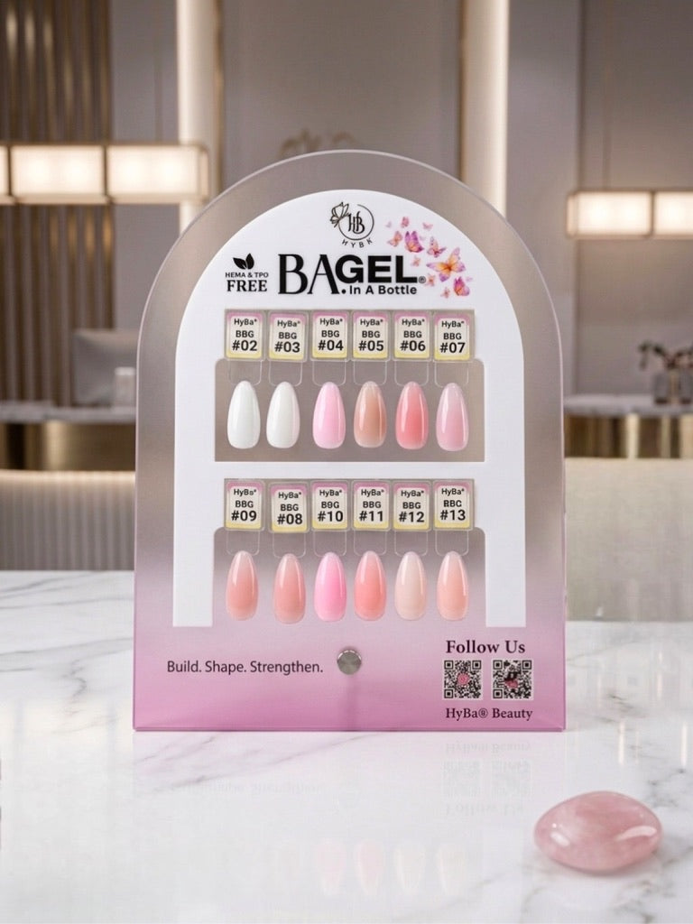 BBG- Builder Bottle Gel - Master Color Chart  #1 ( 12 Colors)