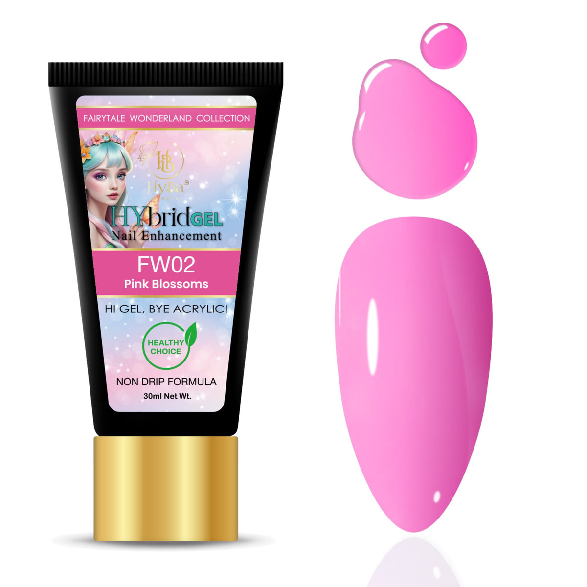 Hybrid Gel - HyGEL® 30ml  / #FW03 Rosé Pixies