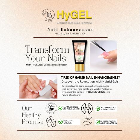 Hybrid HyGEL™ Nail System  - #3 NUDE SKIN COLLECTION