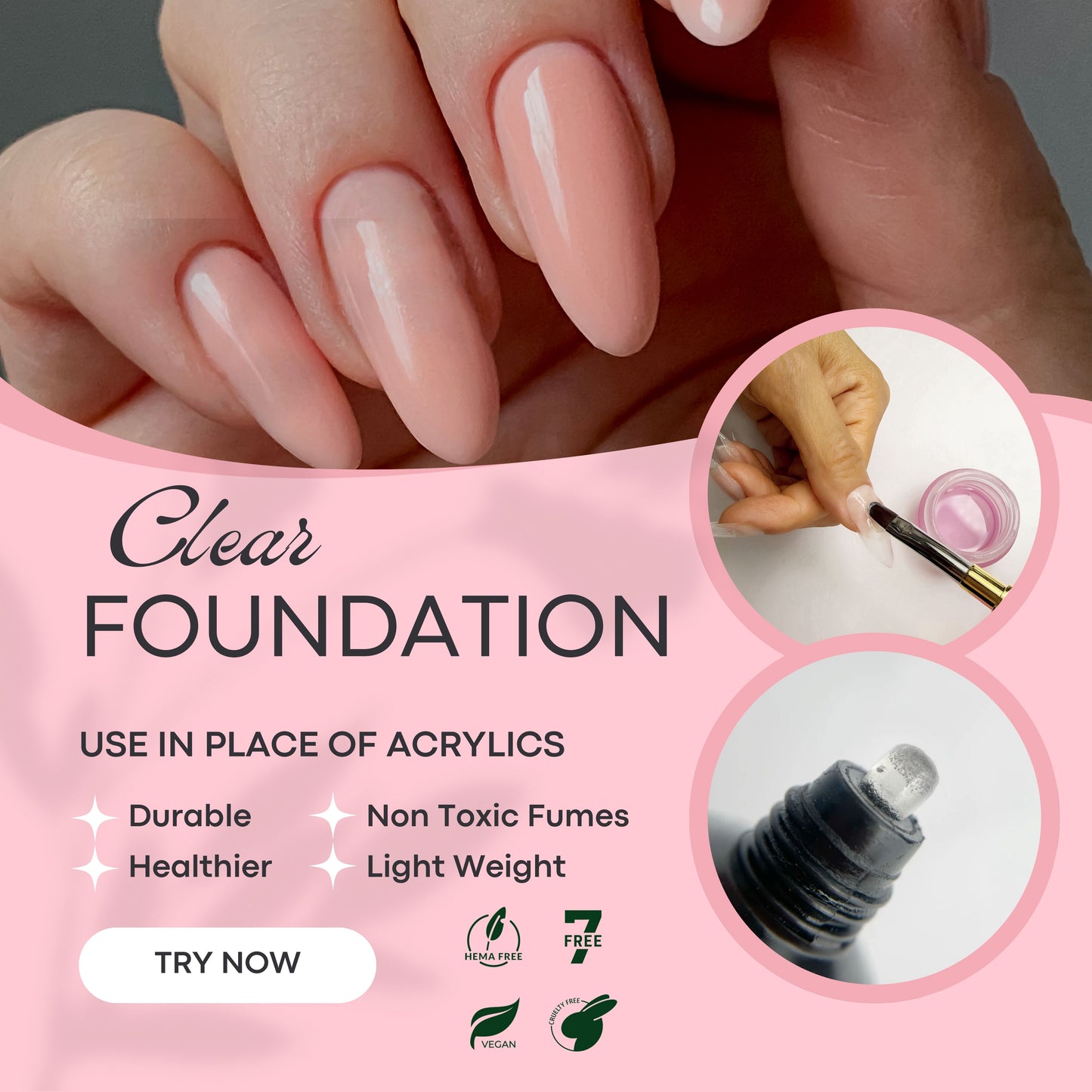 HyGEL_PF01-_Natural_Overlay_Clear- healthier nail product